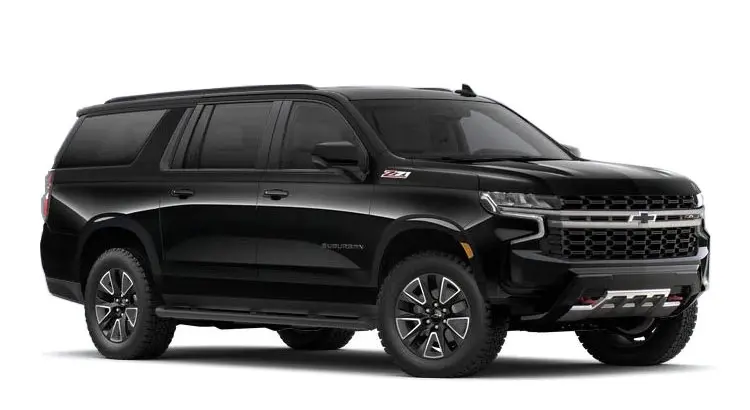 Luxury black SUV Service in Long Island with private chauffeur for hire for airport pick-up and drop-off