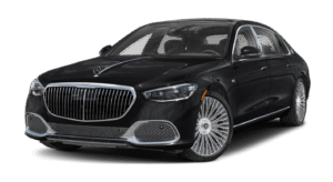 Long Island Mercedes-Maybach for hire with private chauffeur providing luxury airport pickups and drop offs to JFK LGA and EWR