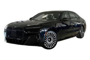 Long Island luxury black sedan with private chauffeur for airport transfers to JFK, LGA, and EWR