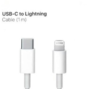 Apple USB-C to Lightning Cable, Compatible with Apple iPhone, 1 m